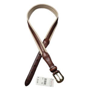 Talbots Kids Italian Leather Belt Size 30